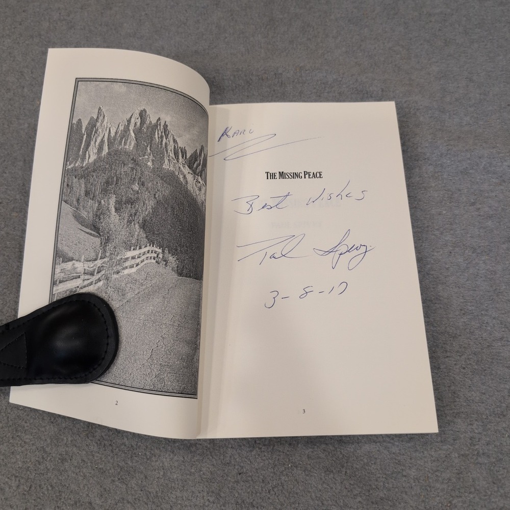 The Missing Peace Paul Spivey Signed Paperback Book Religion Spirituality 2016 - Picture 3 of 4